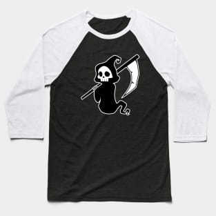 Halloween Grim Reaper Baseball T-Shirt